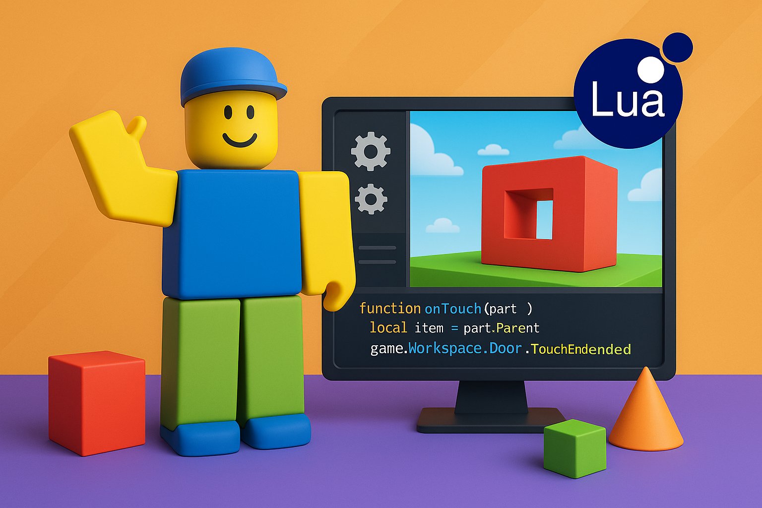 Roblox Game Dev - kurs tworzenia gier w Roblox dla dzieci, programowanie w Lua